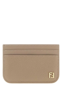 Fendi Ff Logo Plaque Card Case