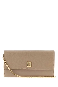 Fendi Ff Continental Chained Wallet