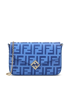 Fendi Ff Diamonds Chain Wallet
