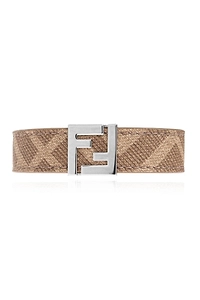 Fendi Ff Logo Plaque Bracelet
