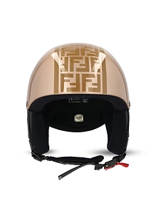 Fendi Ff Logo Printed Ski Helmet