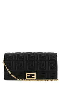 Fendi Ff Motif Baguette Continental Chain-Linked Wallet