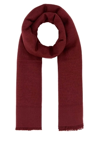 Fendi Ff Signature Fringed Shawl