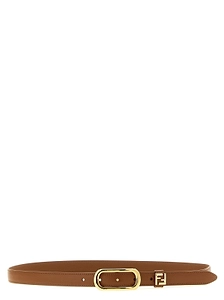 Ff Thin Oval-Buckle Belt