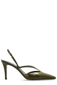 Ffold Slingback Pumps