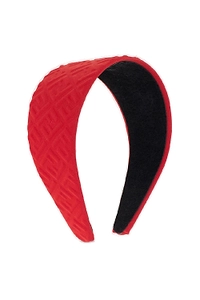Fendi Kids Ff Logo Embossed Headband
