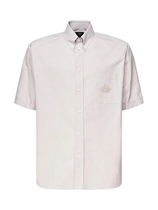 Fendi Logo Embroidered Short-Sleeved Shirt