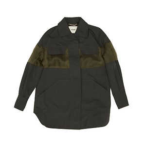 Fendi Logo Embroidered Safari Jacket