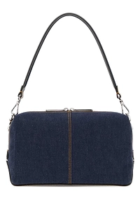 Fendi Lui Medium Denim Shoulder Bag