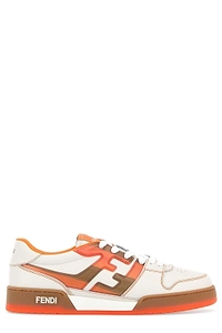 Fendi Match Lace-Up Sneakers