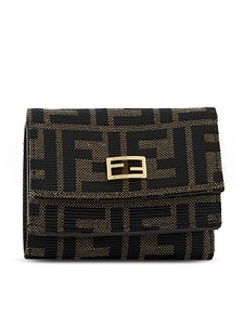 Fendi Mini Tube Trifold Wallet