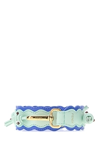 Fendi Onde Mini Two-Tone Bag Strap