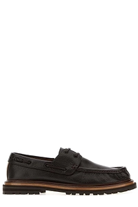 Fendi Pequin Lace-Up Shoes