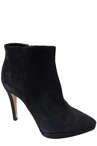Fendi Pointed-Toe Heeled Ankle Boots