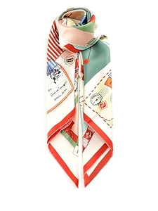 Fendi Printed Square Scarf