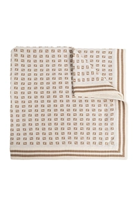 Fendi Kids Logo Intarsia Blanket