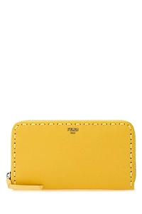 Fendi Selleria Zip Around Large Wallet