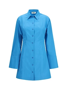 Fendi Long Sleeved Shirt Mini Dress