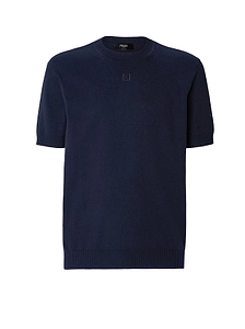 Fendi Short-Sleeve Knitted Sweater
