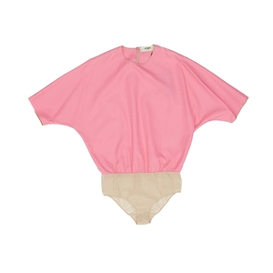 Fendi Short Sleeved Crewneck Bodysuit