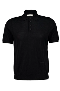 Fendi Short Sleeved Knitted Polo Shirt