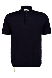 Fendi Short Sleeved Knitted Polo Shirt