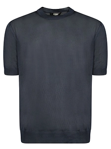 Fendi Short Sleeved Knitted Sweater