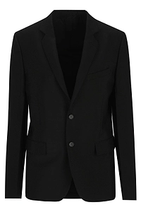 Fendi Single Breasted Tailored Jacket