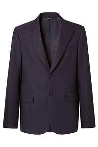 Fendi Single-Breasted Textured Blazer