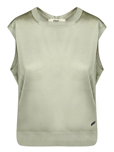 Fendi Sleeveless Knitted Top