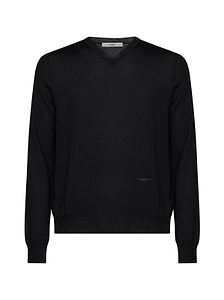Fendi Long Sleeved V-Neck Jumper
