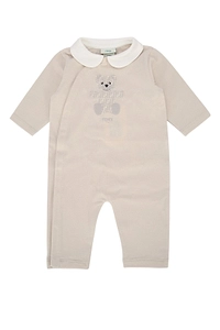 Fendi Kids Logo Printed Jersey Stretched Tracksuit