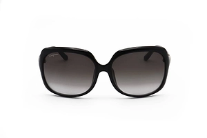 Ferragamo Eyewear Textured-Temple Square Sunglasses