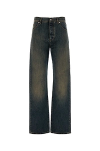 Fendi Straight-Leg Long Jeans