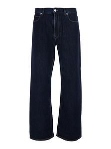 Fendi Straight-Leg Long Jeans