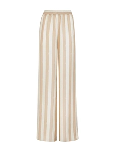 Striped Wide-Leg Pants