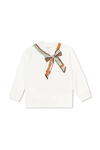 Fendi Kids Scarf-Print Sweatshirt