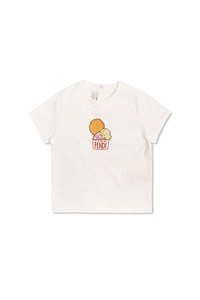 Fendi Kids Short-Sleeved Crewneck T-Shirt
