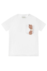 Fendi Kids Short-Sleeved Crewneck T-Shirt