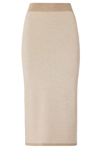 Fendi Textured Midi Skirt