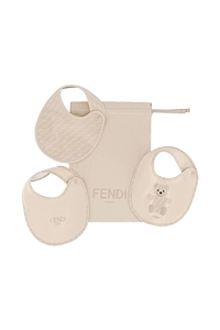 Fendi Kids Stretched Bibs Set