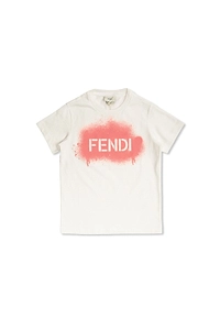 Fendi Kids Spray Logo T-Shirt