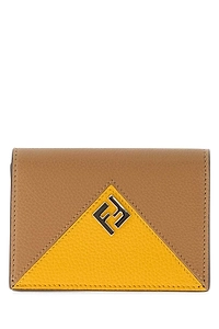 Fendi Logo Business Card Holder Wallet