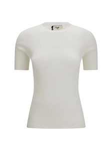 Fendi Logo Detailed Crewneck Jumper