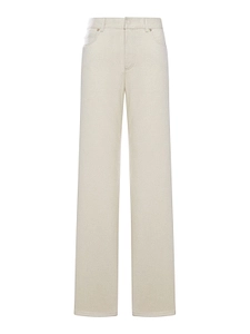 Fendi Logo Detailed Straight-Leg Jeans