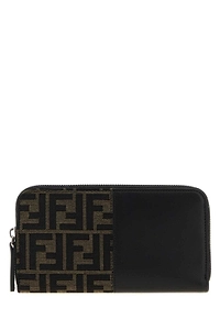 Fendi Vit Grace Zip-Around Wallet