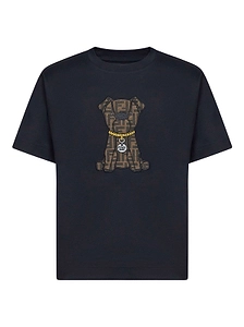Fendi Logo Dog Crewneck T-Shirt