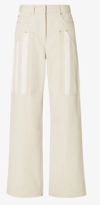 Fendi Wide-Leg Panelled Pants
