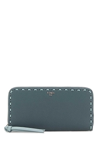 Fendi Zip Around Peekaboo Large Wallet