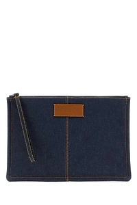 Fendi Ff Medium Flat Pouch